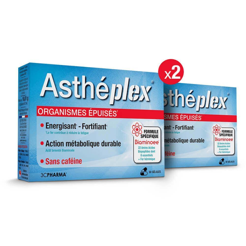 Asthéplex® - Organismes épuisés - Lot de 2