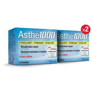 Asthé 1000® - Stimulant Tonique Vitalité - Lot de 2