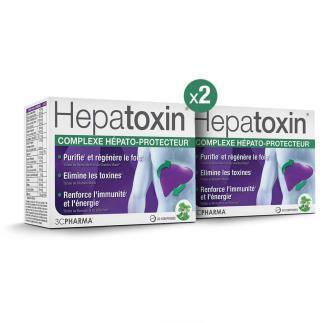 Hepatoxin® - Complejo hepatoprotector - Lote de 2 contenido Lot de 2