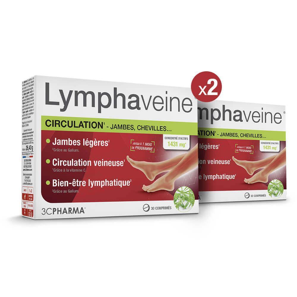 Lymphaveine® - Circulation jambes & chevilles - Lot de 2