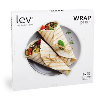 Wraps de blé protéinés