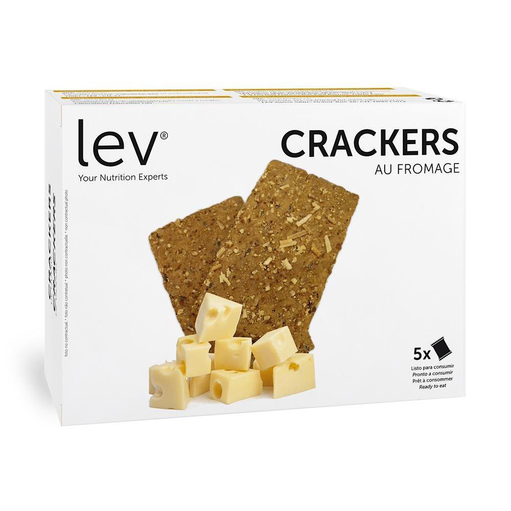 Crackers au fromage protéinés