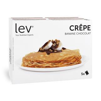 Crêpes Protéinées - Boite de 5x30 Gr sabor Plátano