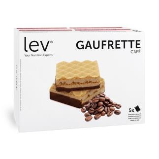 Gaufrettes Protéinées - Boite de 5x35 Gr sabor Café con leche