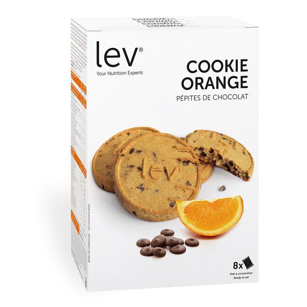 Cookies Protéinés Saveur Orange Pépites de chocolat
