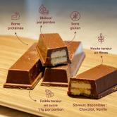 Barres Wafer Protéinées Saveur Chocolat