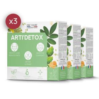 Arti' Detox - Detoxifying cure with artichoke (Pack of 3) flavour Orange