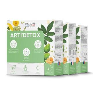 Programme Detoxifiante Artichaut Arti Detox (Lot de 3) saveur Orange