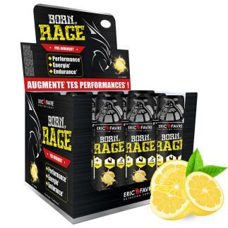 Born of rage shot preworkout saveur Citron contenance Display de 12 unités