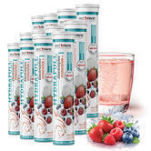 Hydrafull Electrolytes - Optimise l'hydratation - Riche en minéraux  Sport & Senior saveur Fruits rouges