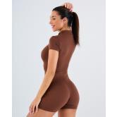 JUMPSUIT BLAKE BOLD ATTRACTION couleur WARM BROWN