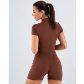 JUMPSUIT BLAKE BOLD ATTRACTION couleur WARM BROWN