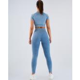 ENSEMBLE LEGGING CADENZE CONFIDENCE COMFY ICY BLUE 