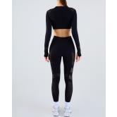 ENSEMBLE LEGGING NINA NERVE ELEVATE INFINITE BLACK 