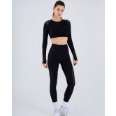 ENSEMBLE LEGGING NINA NERVE ELEVATE INFINITE BLACK 