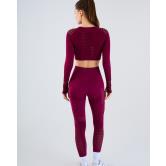 BUNDLE LEGGING NINA NERVE ELEVATE VINO VELVET 