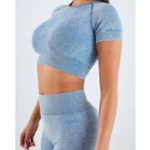 BUNDLE SHORT CADENZE CONFIDENCE COMFY ICY BLUE 