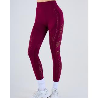 LEGGING NINA NERVE ELEVATE couleur VINO VELVET taille L