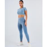 TOP CADENZE CONFIDENCE COMFY couleur ICY BLUE 