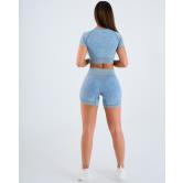 TOP CADENZE CONFIDENCE COMFY couleur ICY BLUE 