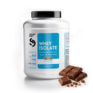 WHEY PROTEIN ISOLATE VITAXTEND sabor Triple chocolate contenido 1.8kg