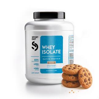 WHEY PROTEIN ISOLATE VITAXTEND sabor Cookie contenido 1.8kg