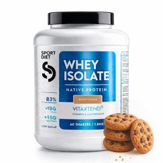 WHEY ISOLATE VITAXTEND flavour Cookie capacity 1.8kg