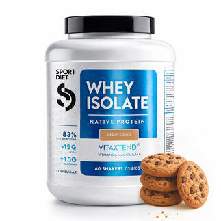 WHEY ISOLATE VITAXTEND flavour Cookie capacity 1.8kg