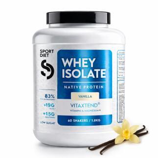 WHEY ISOLATE VITAXTEND flavour Vanilla capacity 1.8kg