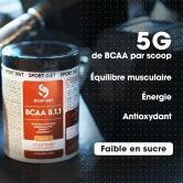 BCAA 8.1.1 VITAXTEND Orange - Sachet unidose saveur Framboise
