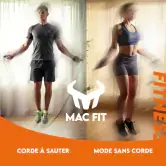 Corde à sauter hybride 