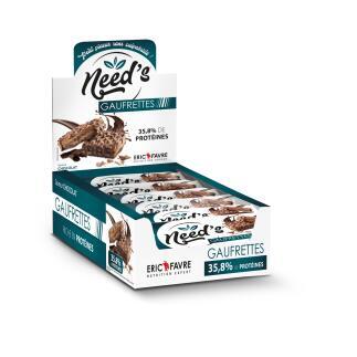 Gaufrettes Need's saveur Chocolat contenance Display de 12 unités