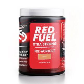 Red Fuel Pre-Workout contenido 300g