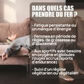 Fer - 90 gélules végétales contenance A l'unité