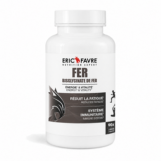Fer Bisglycinate - 90 gélules végétales contenance A l'unité