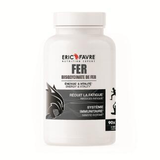 Fer - 90 gélules végétales contenance A l'unité