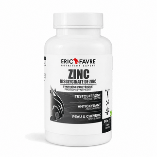 Zinc Bisglycinate- 90 gélules végétales contenance A l'unité
