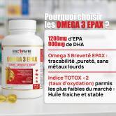 Omega 3 EPAX - 90 cápsulas vegetales contenido Una unidad