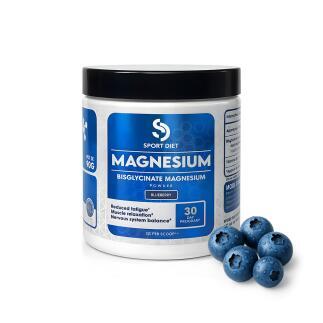 Magnésium en poudre sabor Arándano contenido 90g