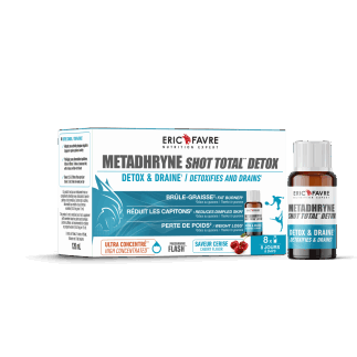 Metadhryne Shot Total detox - Box of 8 single doses of 15 mL