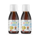 SYRUP CALCIUM, VITAMINS D3 & B12 contenido Lot de 2