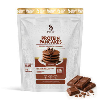 Pancakes protéinés saveur Chocolat contenance 760g